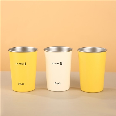 Prácticidad Primero, Calidad Vivir: 304 Acero Inoxidable Peteĩ-Capa Y Taza—Nd...